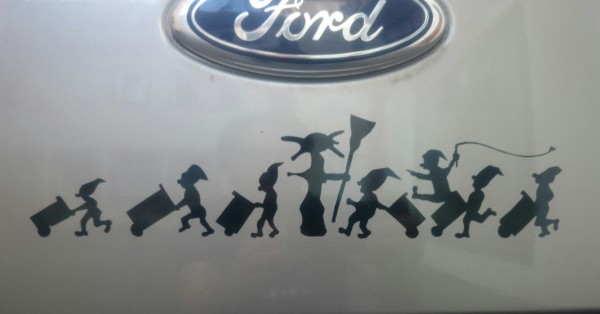 ReinWittchen Autoaufkleber
